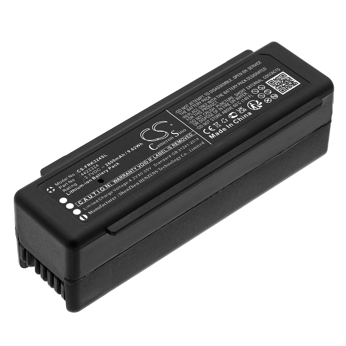 CS-FRK324SL Replacement Battery – Compatible with Raytek Raynger 3i Plus