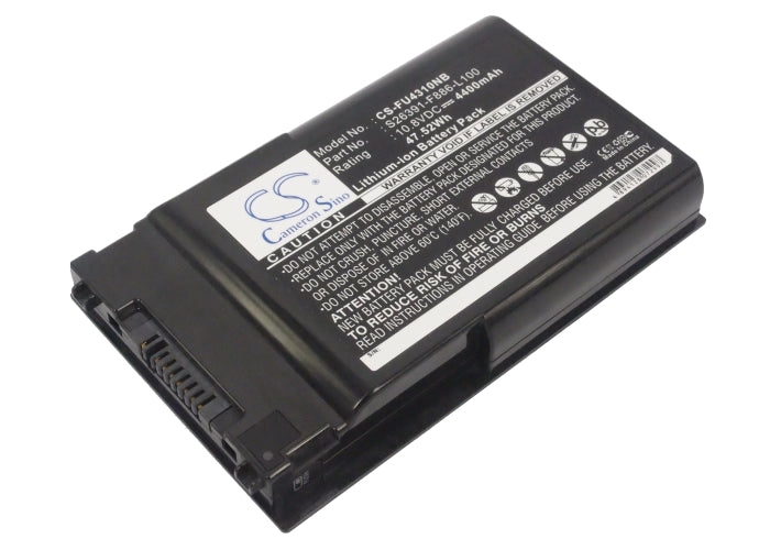 10.8V 4400mAh/47.52Wh Li-ion Notebook/Laptop Battery for Fujitsu