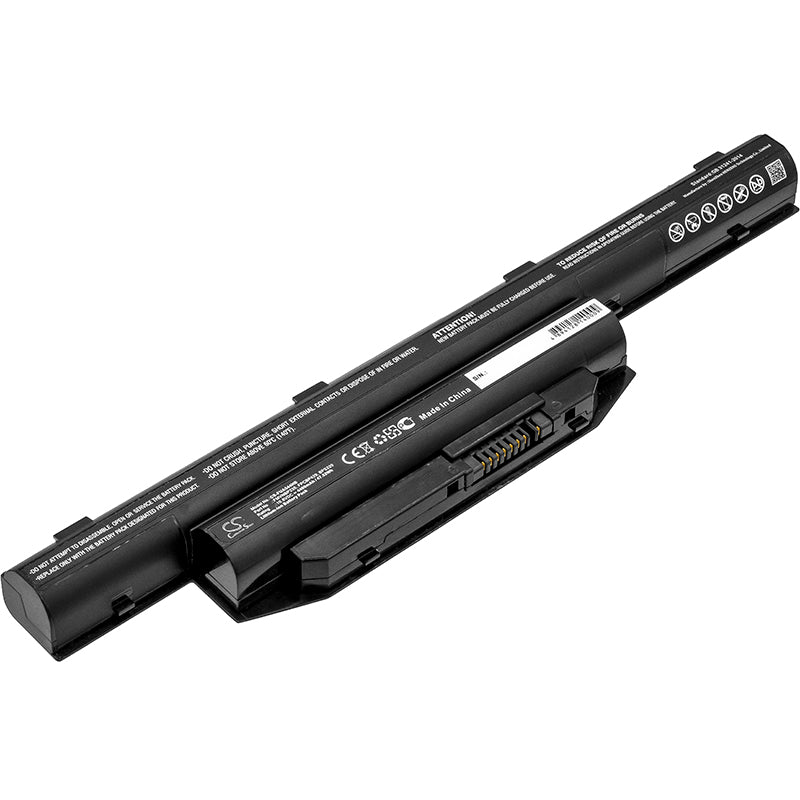 10.8V 4400mAh/47.52Wh Li-ion Notebook/Laptop Battery for Fujitsu