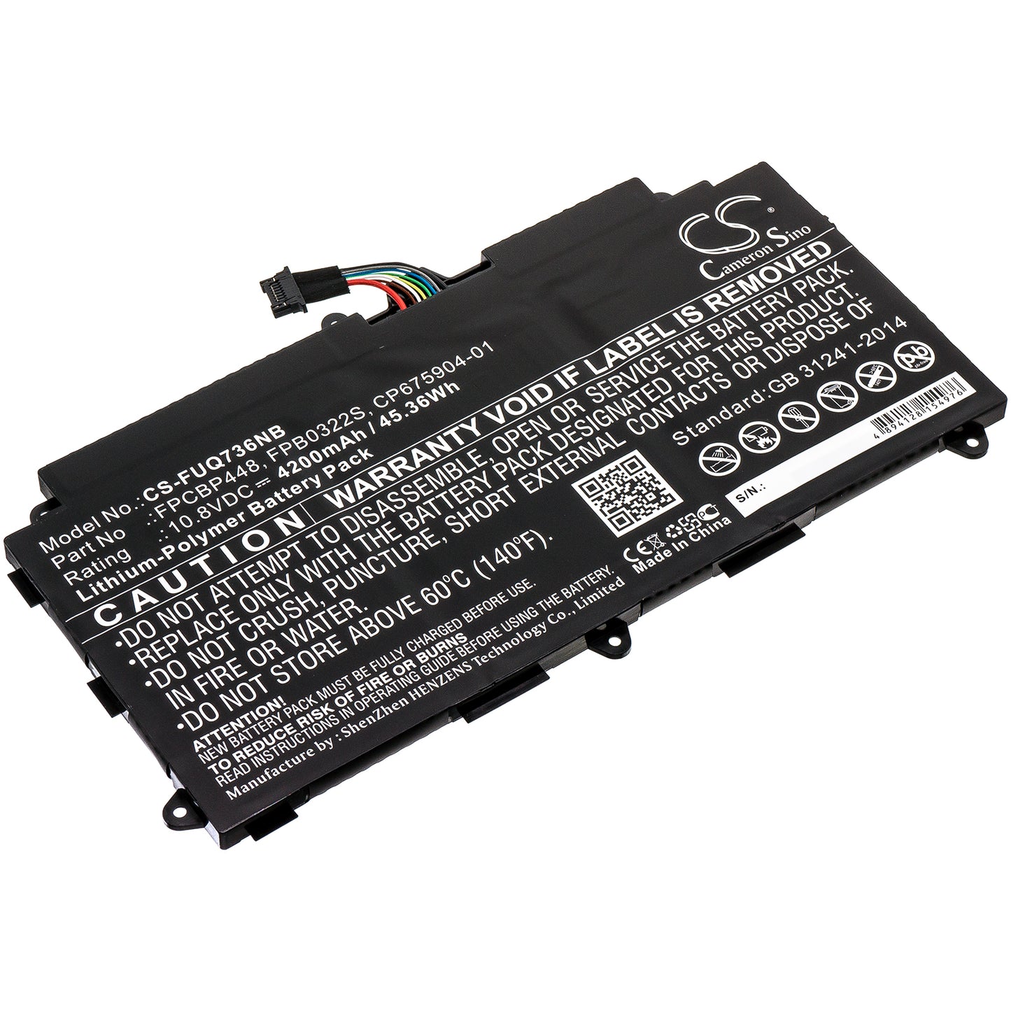 CS-FUQ736NB Replacement Battery – Compatible with Stylistic Q736, Stylistic Q737, Stylistic Q775