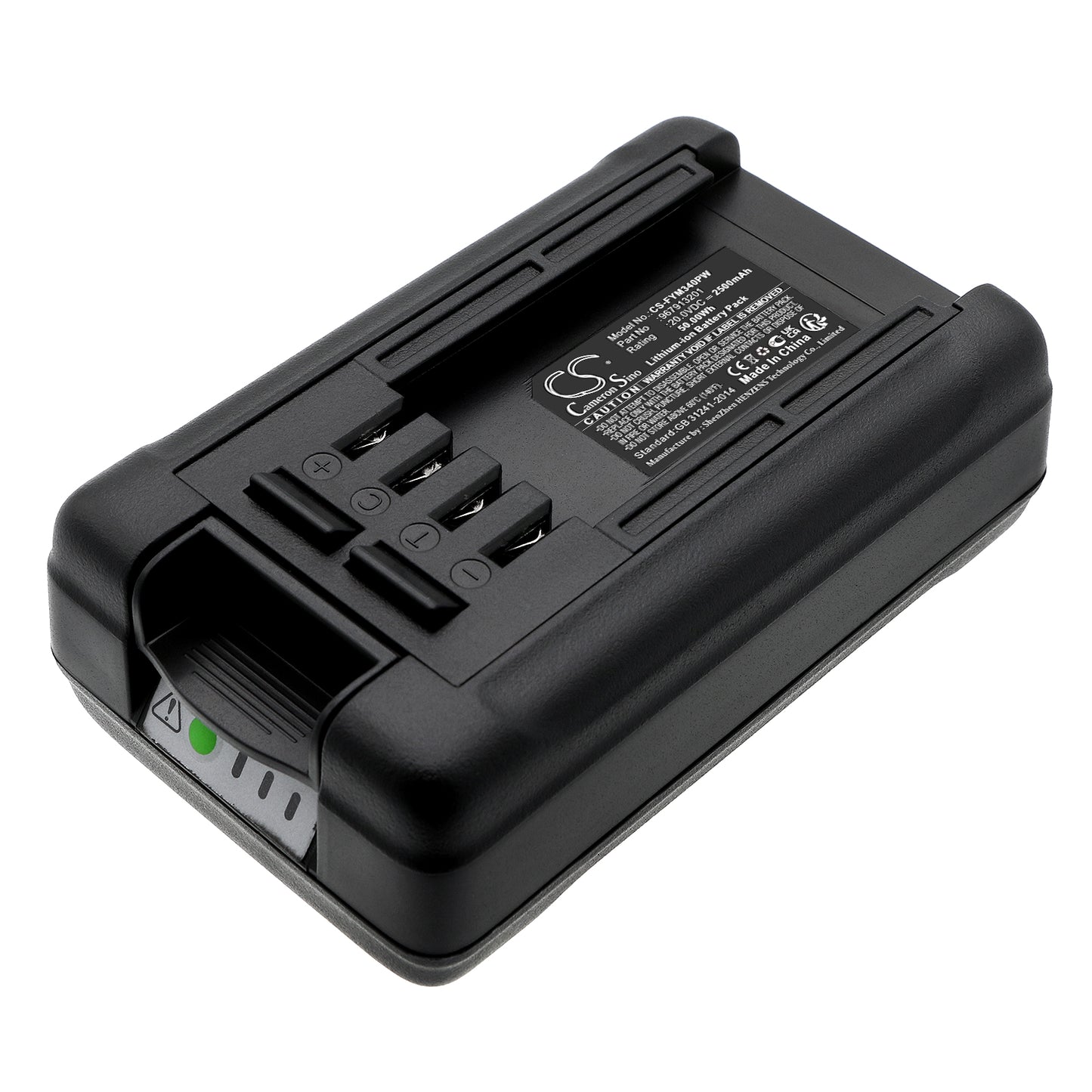 CS-FYM340PW Replacement Battery – Compatible with 9678648-01, C-li 20v, C-LINK 20v, Contour 25 cm Cordless, Easicut 20V Li Cordless Hedge , EasiCut Cordless 20V Li, K9652, SimpliStore 300, SimpliStore 300R, SimpliStore 340 Li