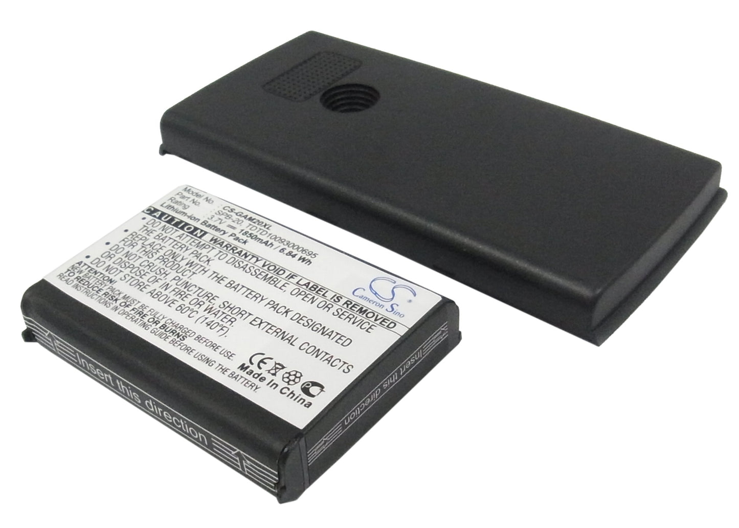 3.7V 1850mAh/6.85Wh Li-ion Mobile/SmartPhone Battery for Garmin-Asus