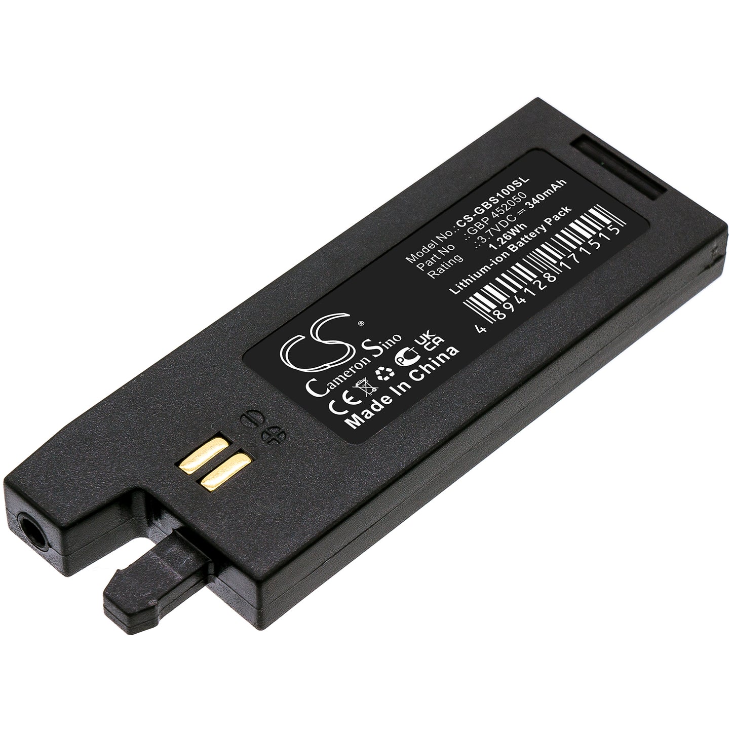 CS-GBS100SL Replacement Battery – Compatible with GForce, G-FORCE Auto-Tuner, minEtune, Min-ETune-System Automatic Tun, Tronicaltune