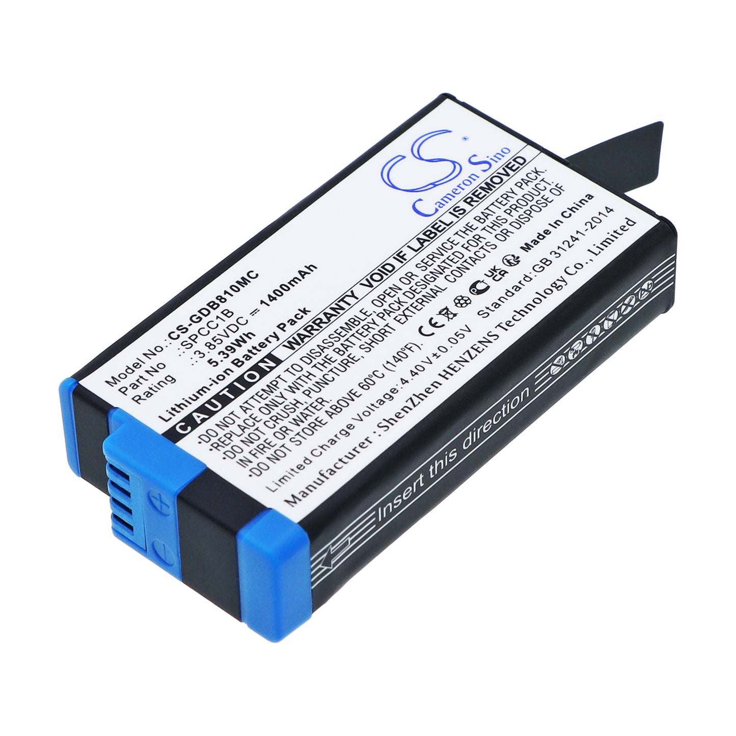 CS-GDB810MC Replacement Battery – Compatible with ACBAT-001, Max, Max 360
