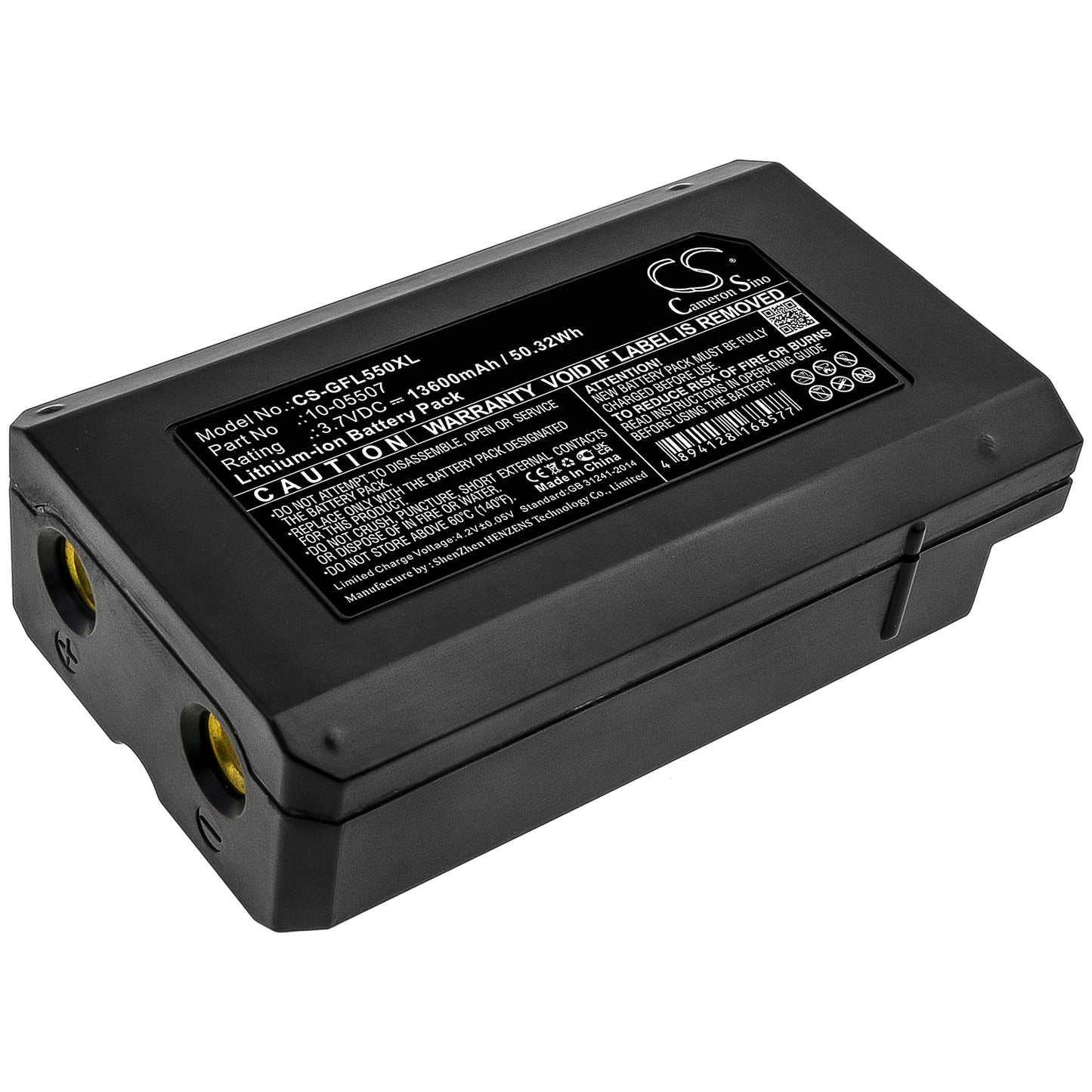 CS-GFL550XL Replacement Battery – Compatible with FL 500, FL 550, FLG 500, Rotationslaser FL 500, Rotationslaser FL 550, Rotationslaser FLG 500