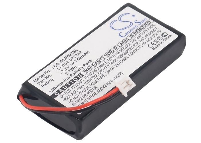 3.7V 750mAh Li-ion GPS/Navigator Battery for Golf Buddy