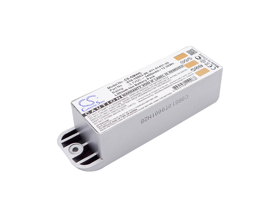3.7V 3400mAh/12.58Wh Li-ion GPS/Navigator Battery for Garmin