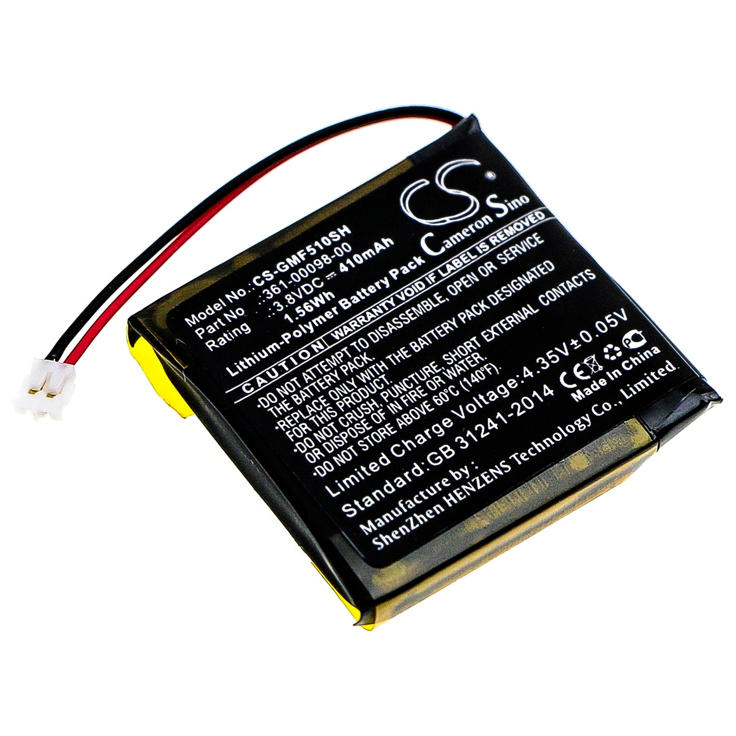 CS-GMF510SH Replacement Battery – Compatible with Fenix 5X, Fenix 5X Plus, Fenix 5X Running