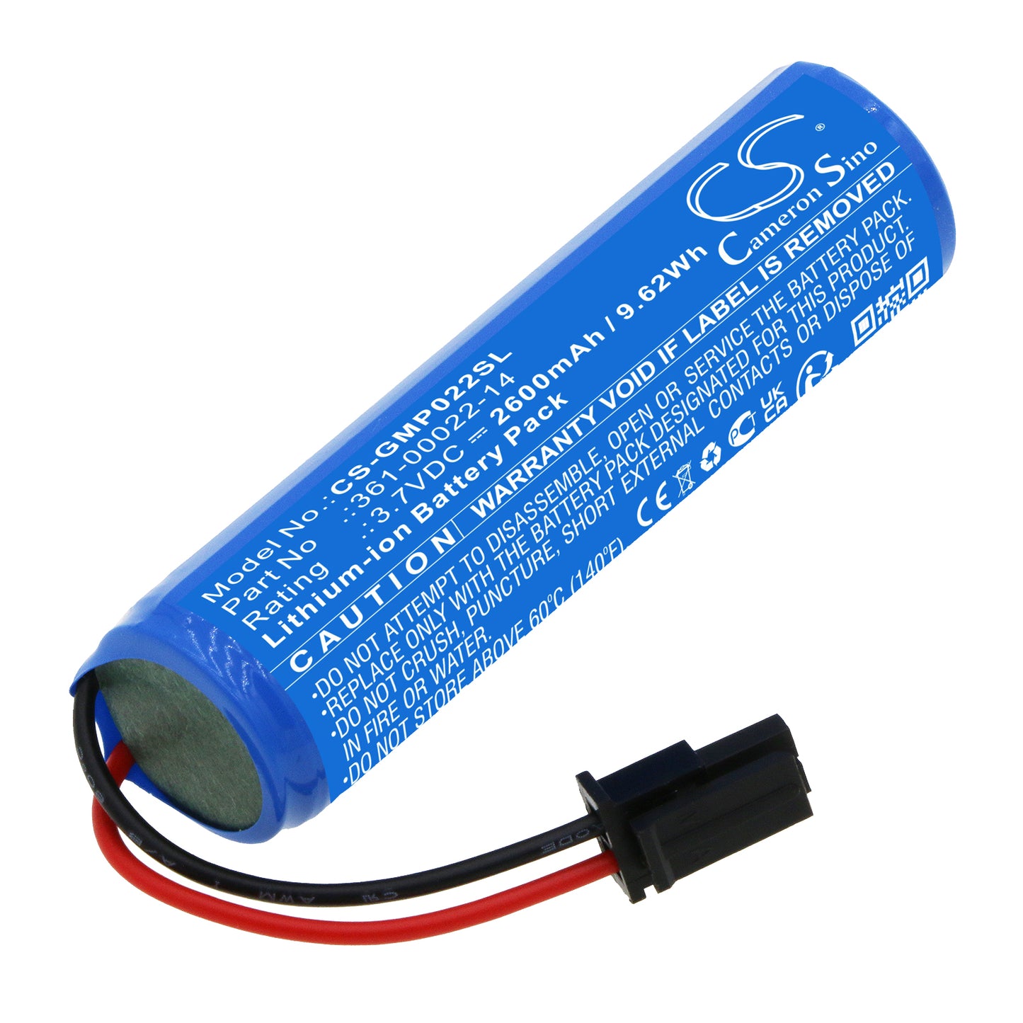 CS-GMP022SL Replacement Battery – Compatible with 010-12400-04, PRO Control 2 remote receiver, Pro Control 2 RX