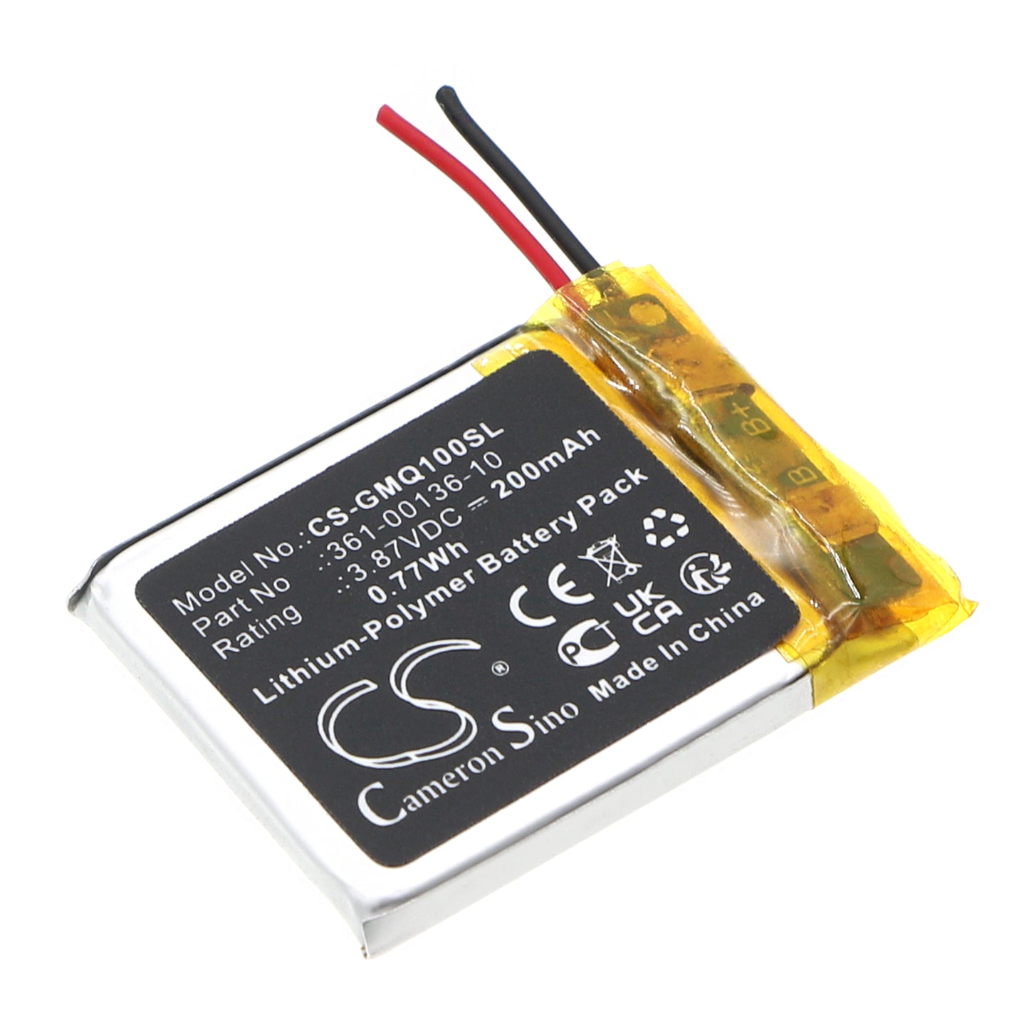 CS-GMQ100SL Replacement Battery – Compatible with Venu SQ Music, Venu SQ2 Music