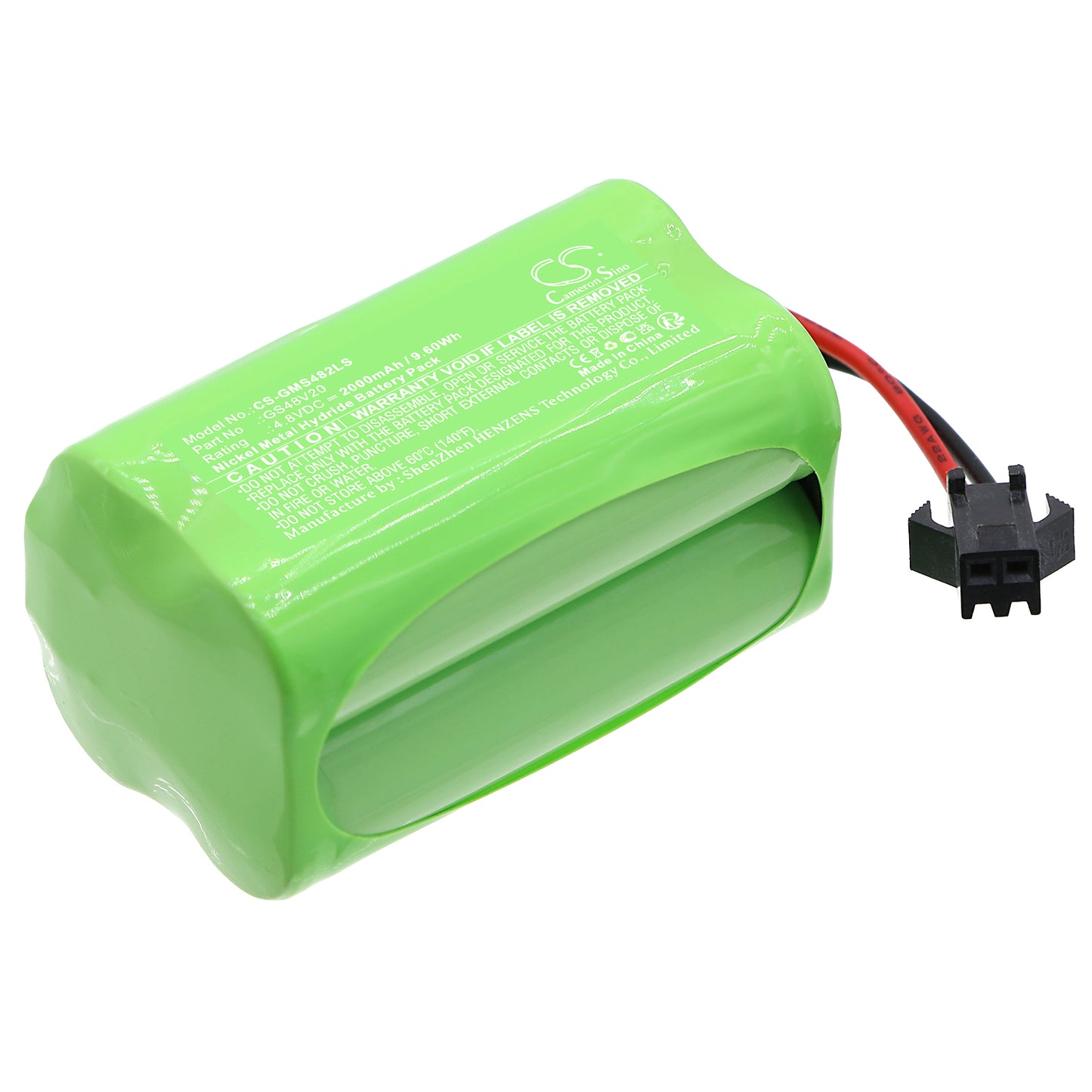 CS-GMS482LS Replacement Battery – Compatible with 16B01, 16B02, GS-16B, GS-16LD