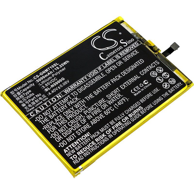 3.85V 5000mAh/19.25Wh Li-Polymer Mobile/SmartPhone Battery for GIONEE