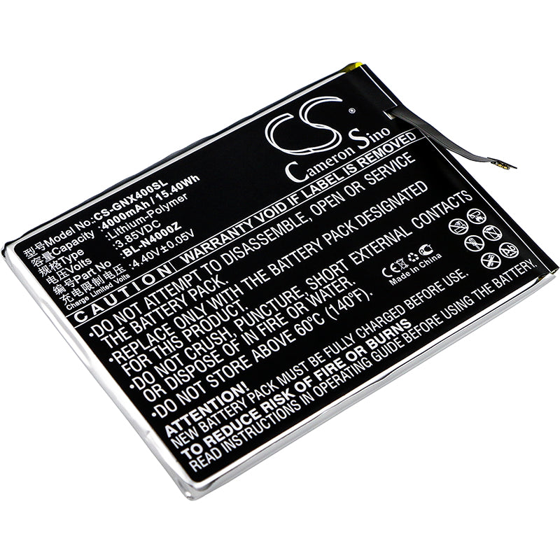 3.85V 4000mAh/15.40Wh Li-Polymer Mobile/SmartPhone Battery for GIONEE