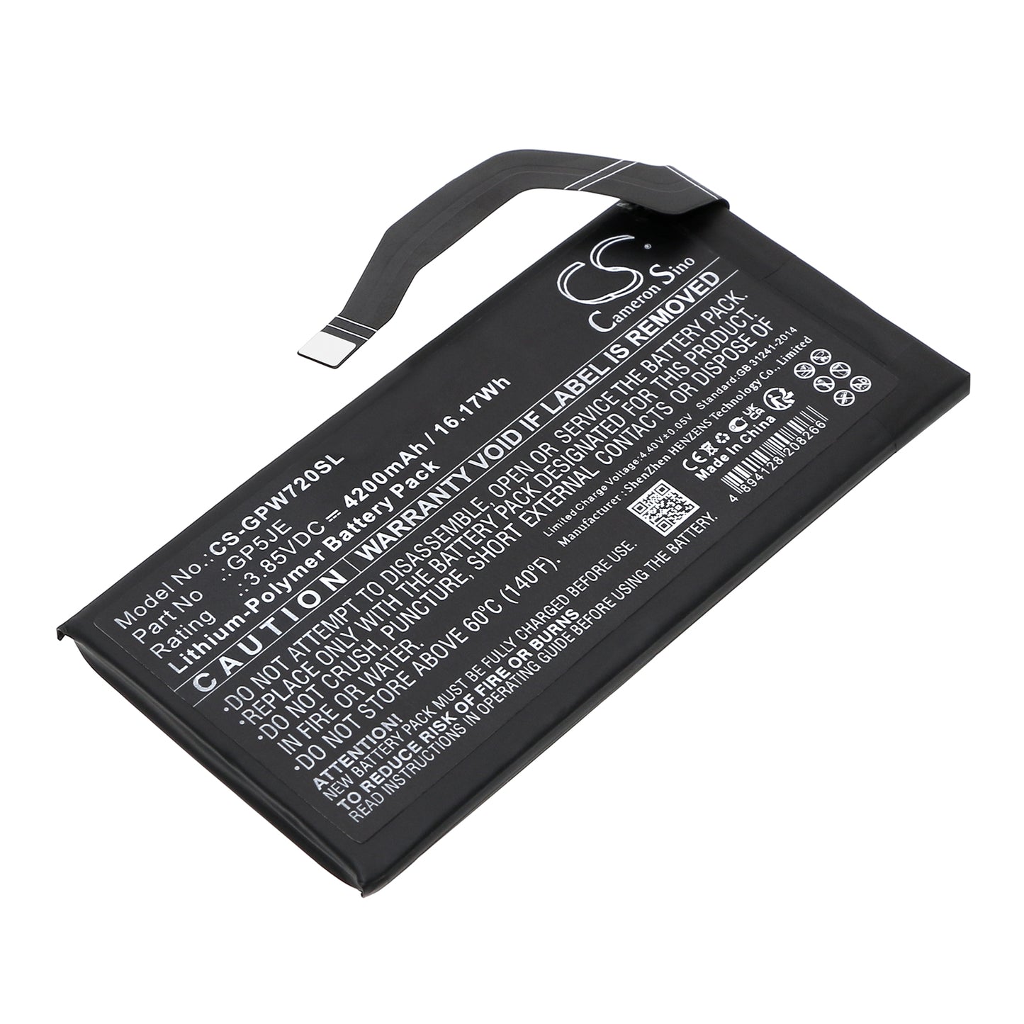 CS-GPW720SL Replacement Battery – Compatible with Pixel 7A