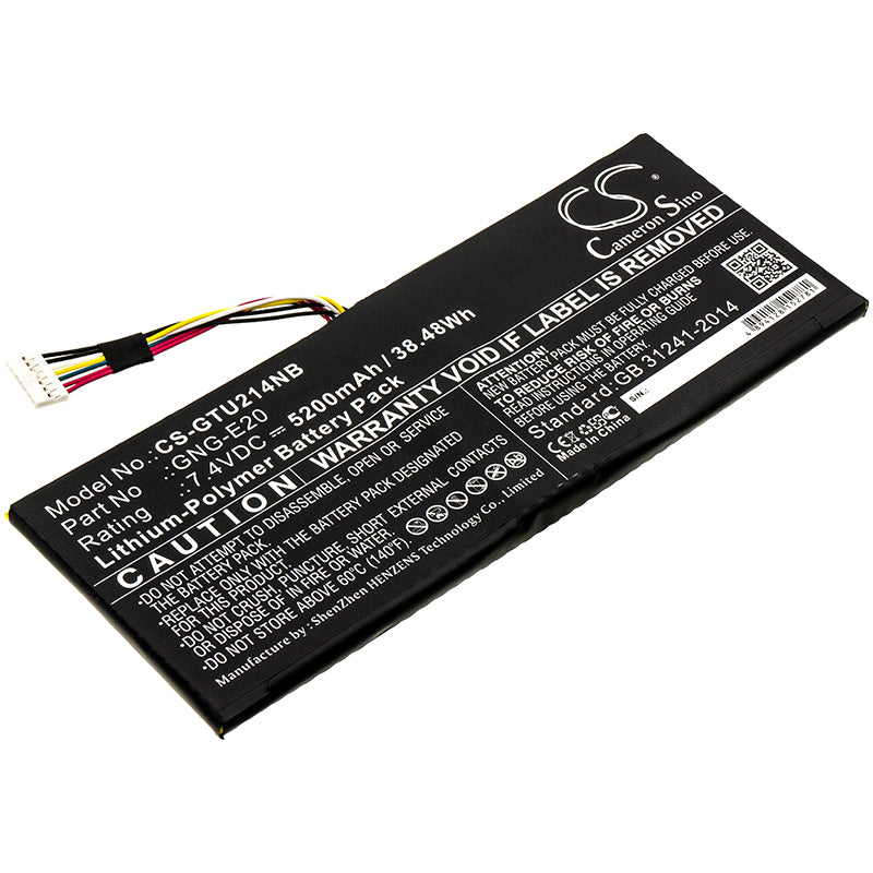 CS-GTU214NB Replacement Battery – Compatible with GA-U2142-2117U, U2142, U2142-2117U, U2142-i3-3217U, U2142-i3-3227U, U2142-i5-3317U, U2142-i5-3337U