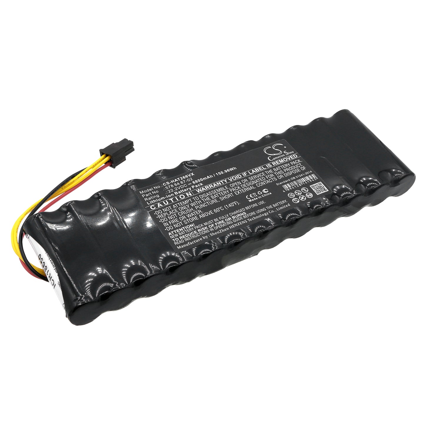 CS-HAT266VX Replacement Battery – Compatible with 265ACX G2-2, Automower 265ACX, Automower 265ACX 2012, Automower 265ACX 2013, Automower 265ACX 2014, Automower 265ACX 2015