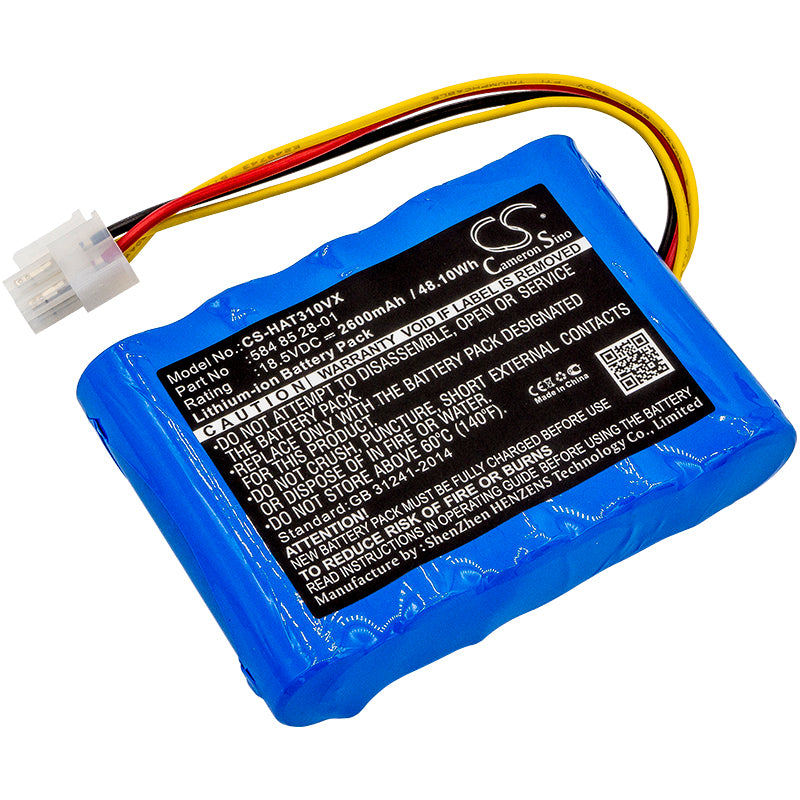 18.5V 2600mAh/48.10Wh Li-ion Vacuum Battery for Gardena