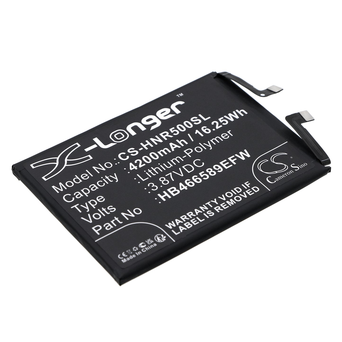 CS-HNR500SL Replacement Battery – Compatible with NEN-L22, NEN-LX1, Nova 8i