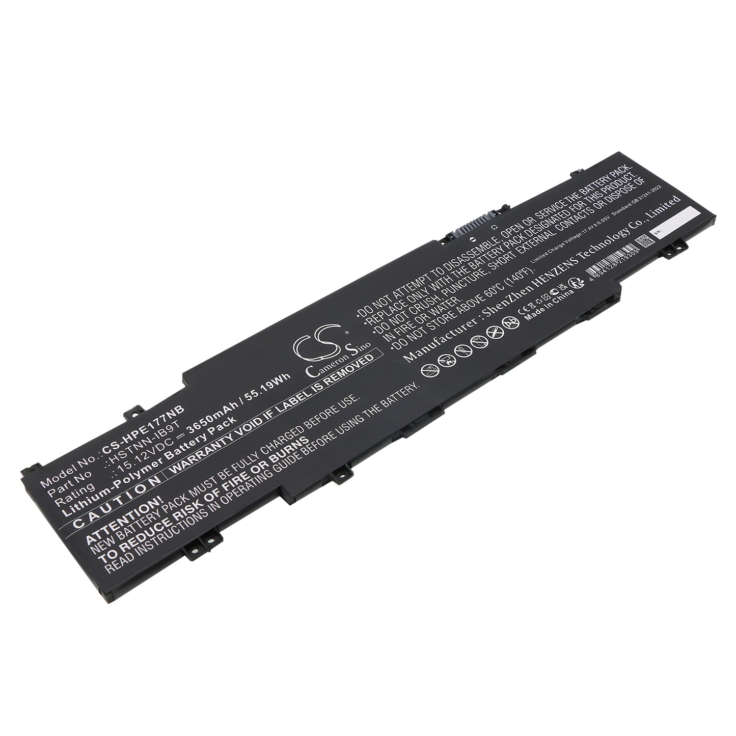 CS-HPE177NB Replacement Battery – Compatible with Envy 17-ch0000nc, Envy 17-ch0000nj, Envy 17-ch0000nl, Envy 17-ch0000nn, Envy 17-ch0000nz, Envy 17-ch0000sf, Envy 17-ch0001nb, Envy 17-ch0001nm, Envy 17-ch0001np, Envy 17-ch0001ua, Envy 17-ch0002nc, Envy 17-ch0002nl, Envy 17-ch0002no, Envy 17-ch0002nv, Envy 17-ch0003nf, Envy 17-ch0003ua, Envy 17-ch0004nc, Envy 17-ch0005nc, Envy 17-CH0005UA, Envy 17-ch0006nb, Envy 17-ch0006ua, Envy 17-ch0007nb, Envy 17-ch0009nm, Envy 17-ch0009ua, Envy 17-CH0010CA,