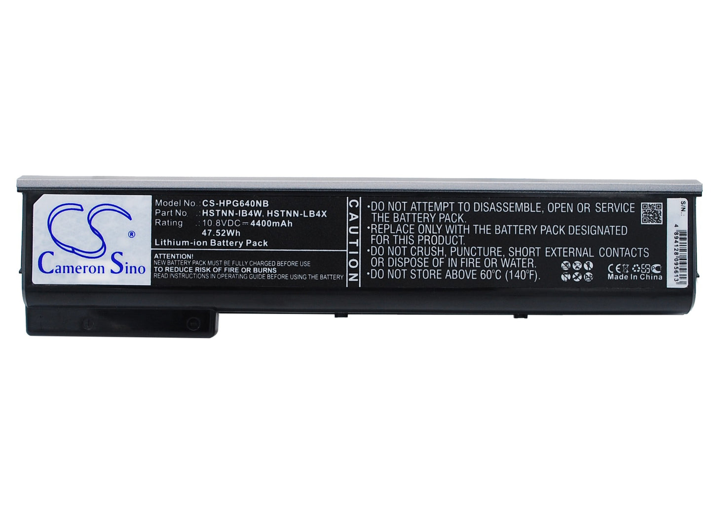 10.8V 4400mAh/47.52Wh Li-ion Notebook/Laptop Battery for HP