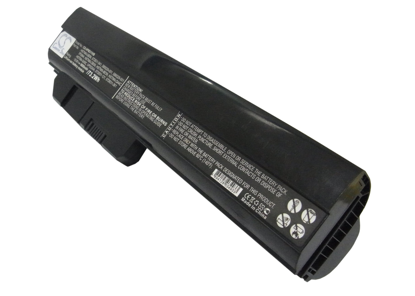 10.8V 6600mAh/71.28Wh Li-ion UMPC/Netbook Battery for HP