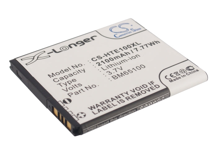3.7V 2100mAh/7.77Wh Li-ion Mobile/SmartPhone Battery for HTC