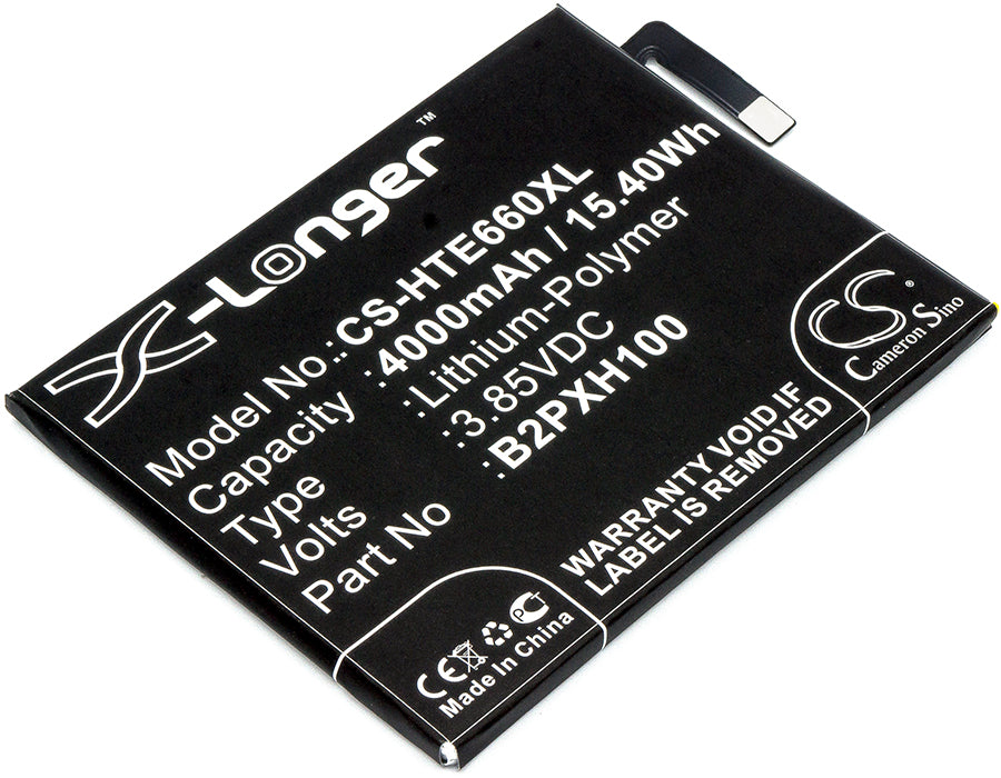 3.85V 4000mAh/15.40Wh Li-Polymer Mobile/SmartPhone Battery for HTC