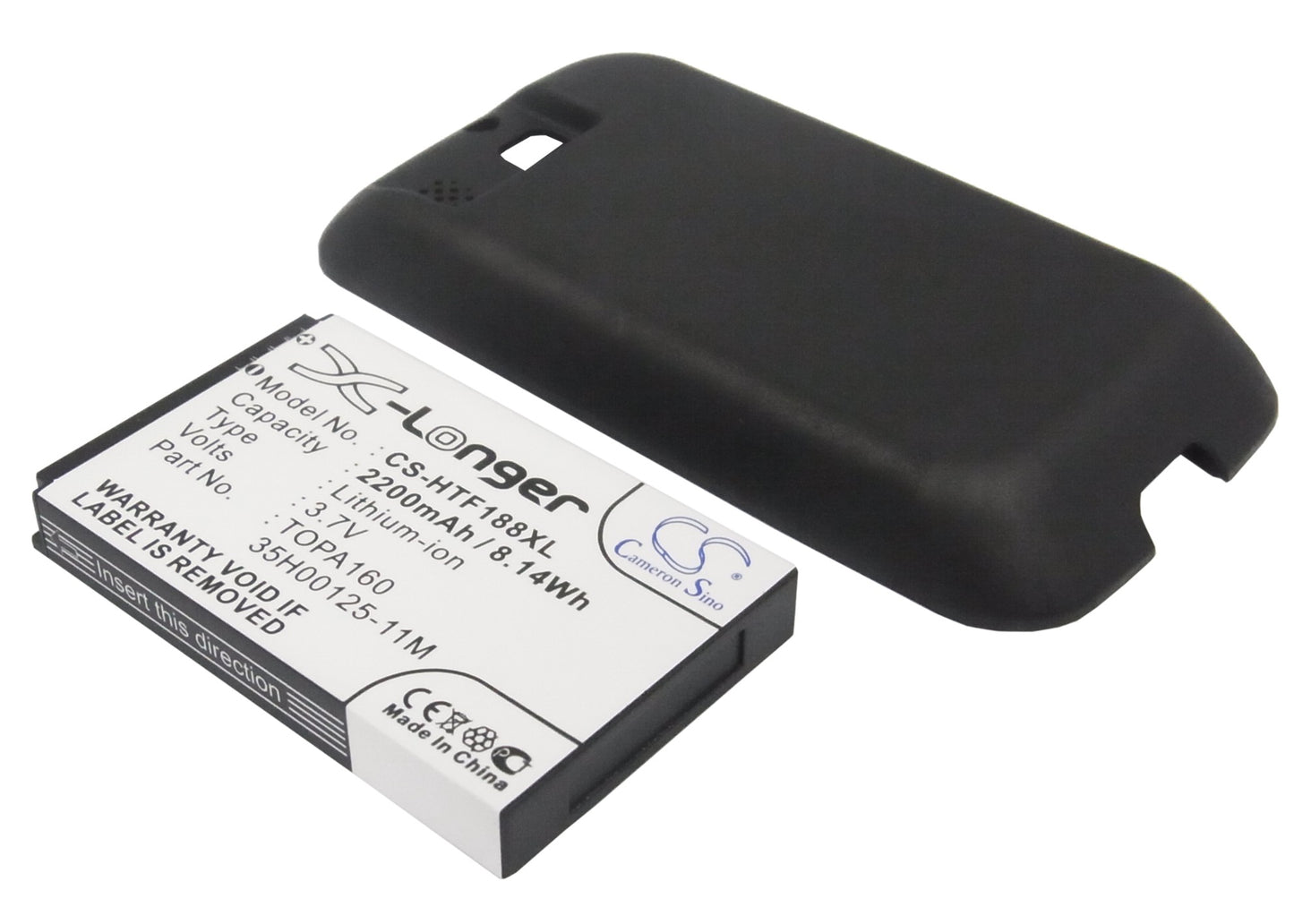 3.7V 2200mAh/8.14Wh Li-ion Mobile/SmartPhone Battery for HTC