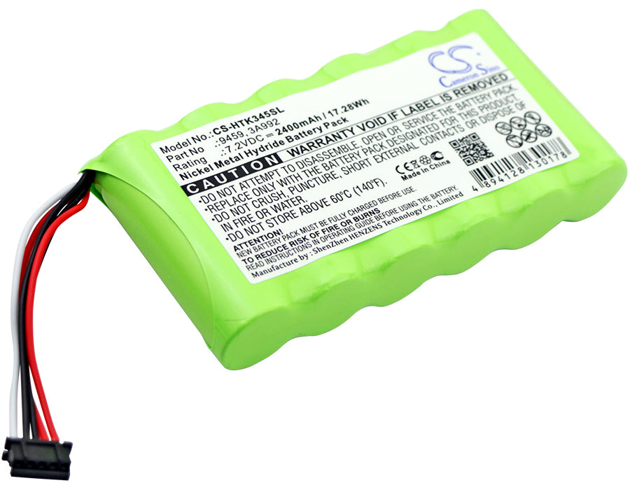 7.2V 2400mAh/17.28Wh Ni-MH Equipment/Survey Battery for Hioki