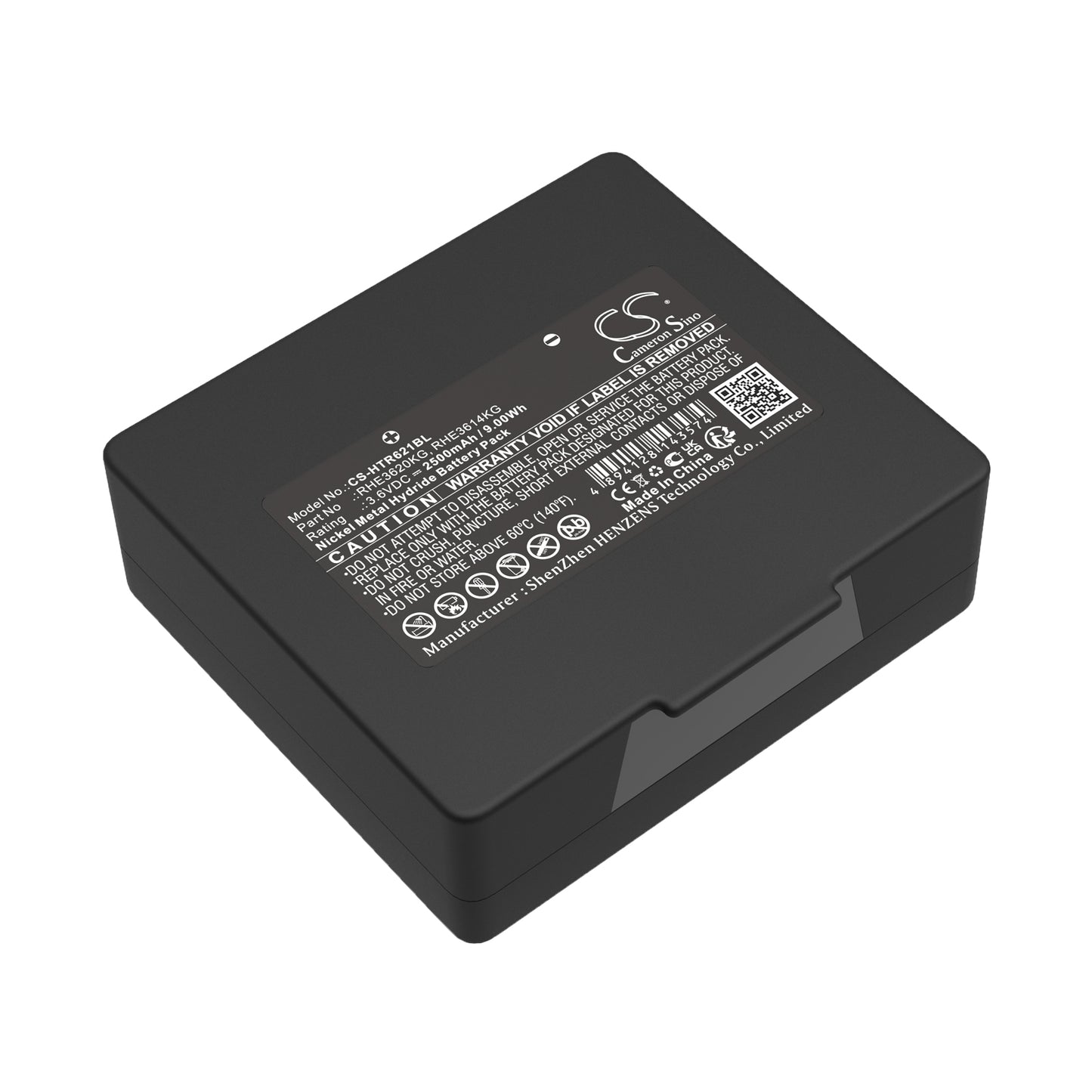 3.6V 2500mAh/9.00Wh Ni-MH Crane Remote Control Battery for Hetronic