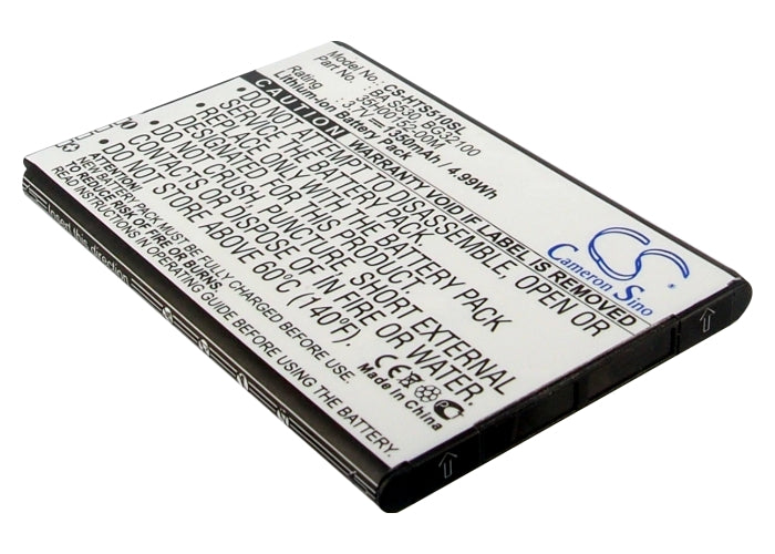 3.7V 1350mAh/4.99Wh Li-ion Mobile/SmartPhone Battery for Google