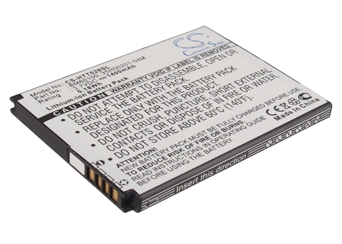 3.7V 1400mAh/5.18Wh Li-ion Mobile/SmartPhone Battery for HTC