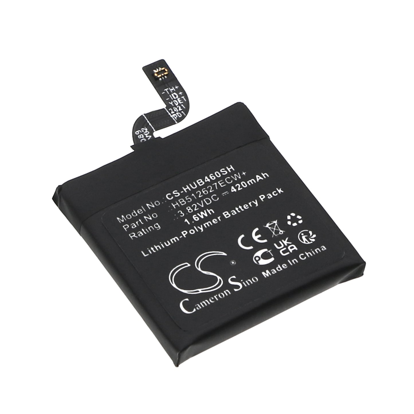 CS-HUB460SH Replacement Battery – Compatible with FTN-B19, Watch GT 46mm
