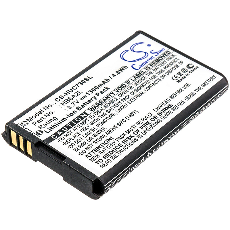 3.7V 1300mAh/4.81Wh Li-ion Mobile/SmartPhone Battery for ESIA
