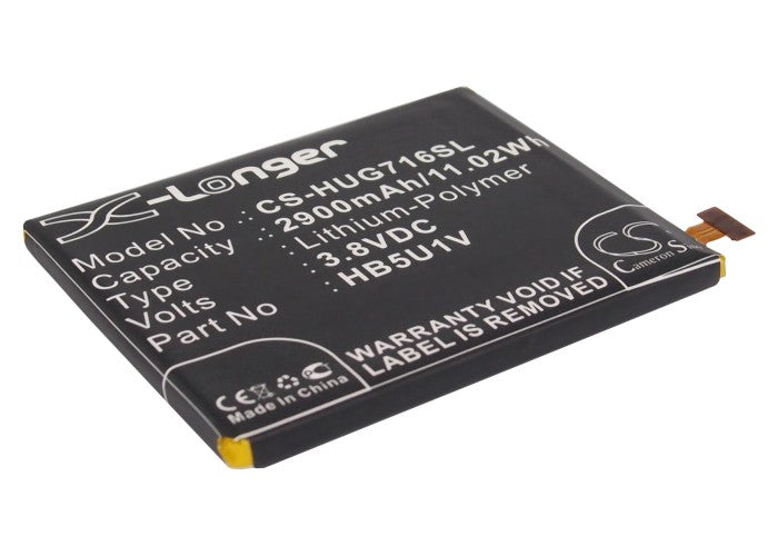3.8V 2900mAh/11.02Wh Li-Polymer Mobile/SmartPhone Battery for Huawei