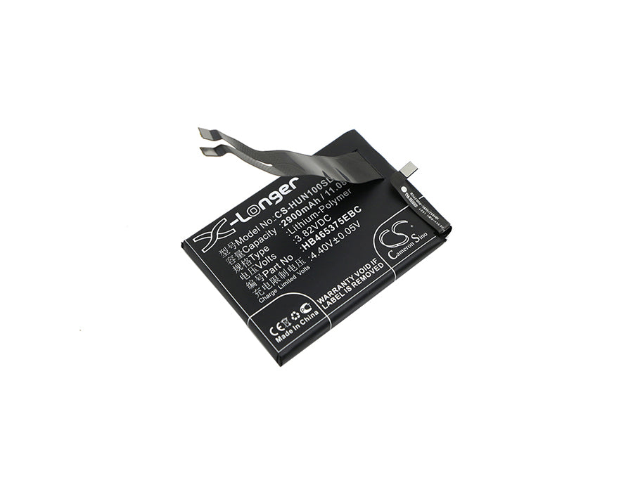 3.82V 2900mAh/11.08Wh Li-Polymer Mobile/SmartPhone Battery for Huawei