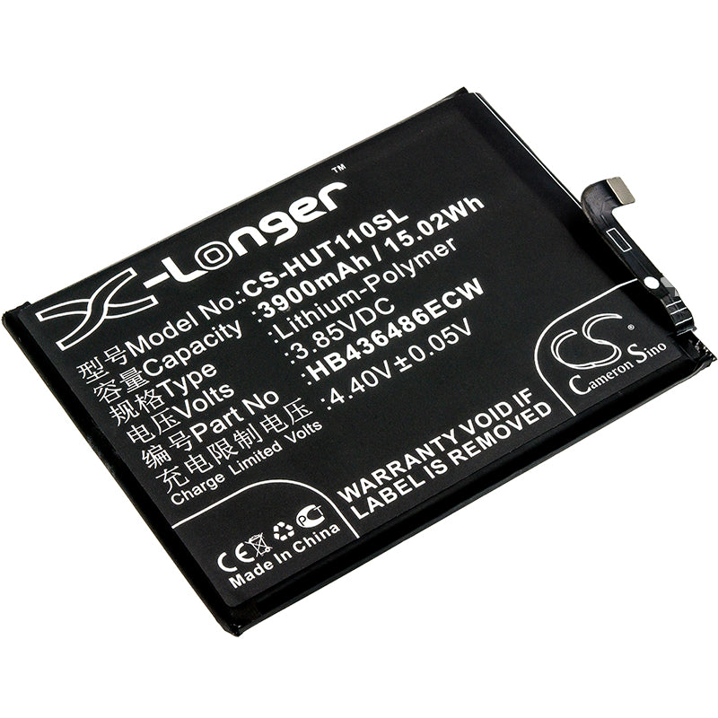 3.85V 3900mAh/15.02Wh Li-Polymer Mobile/SmartPhone Battery for Huawei