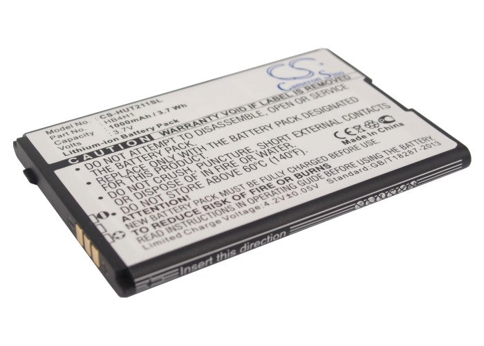 3.7V 1000mAh/3.7Wh Li-ion Mobile/SmartPhone Battery for Huawei
