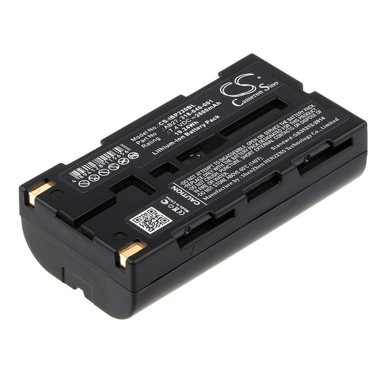 7.4V 2600mAh/19.24Wh Li-ion Barcode/Scanner Battery for Intermec
