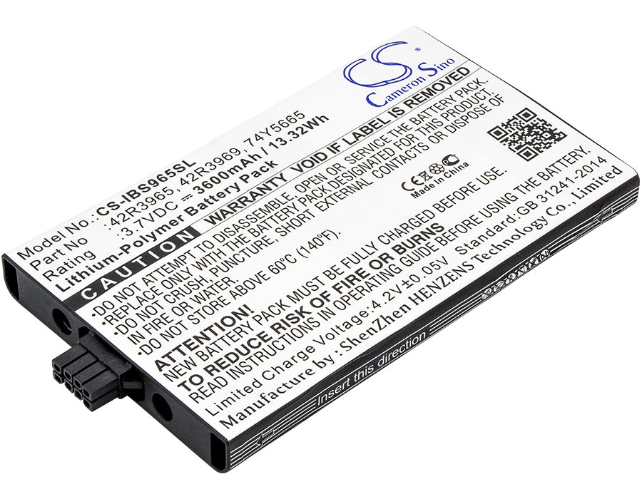 3.7V 3600mAh/13.32Wh Li-Polymer RAID Controller Battery for IBM