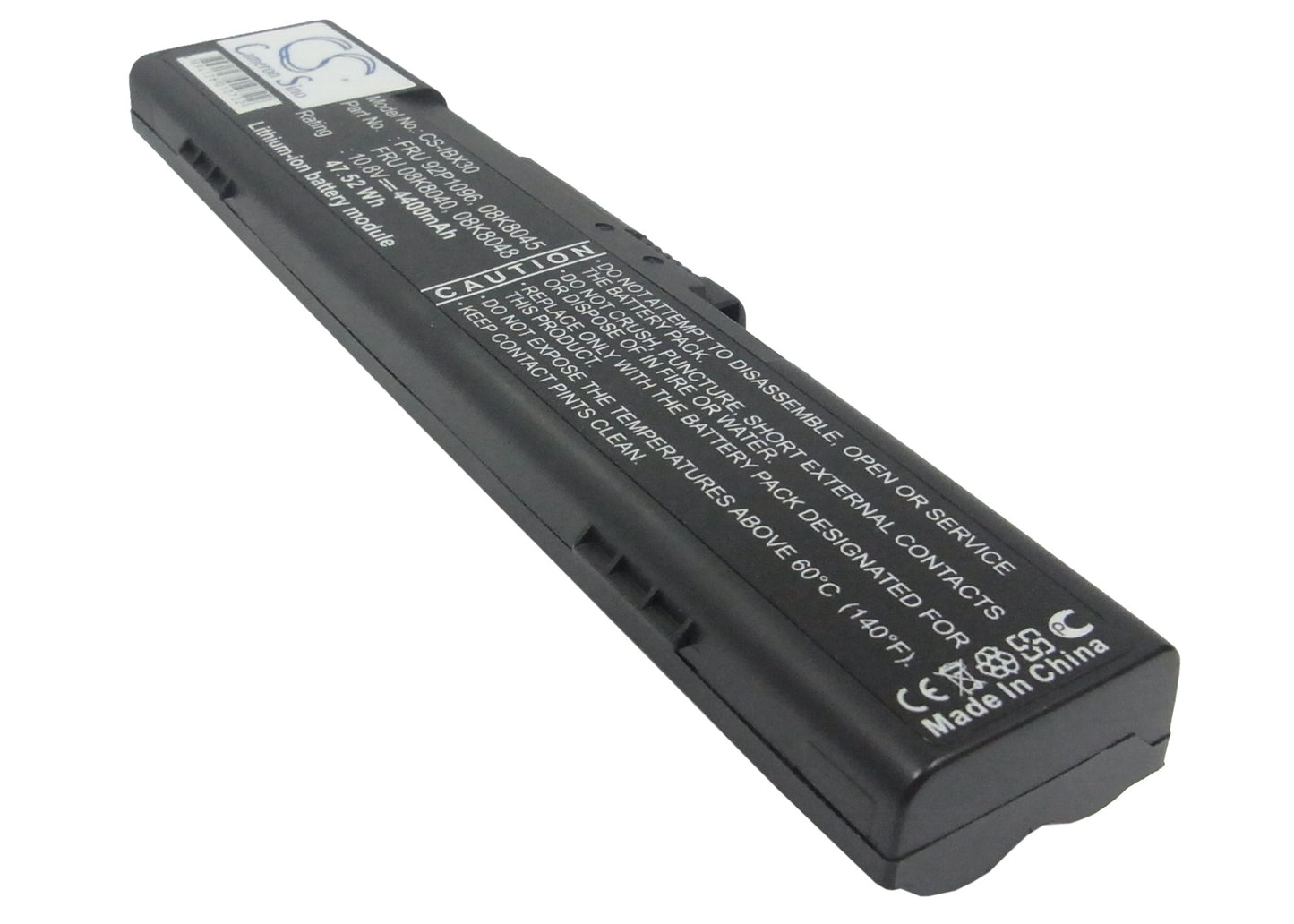 10.8V 4400mAh Li-ion Notebook/Laptop Battery for IBM