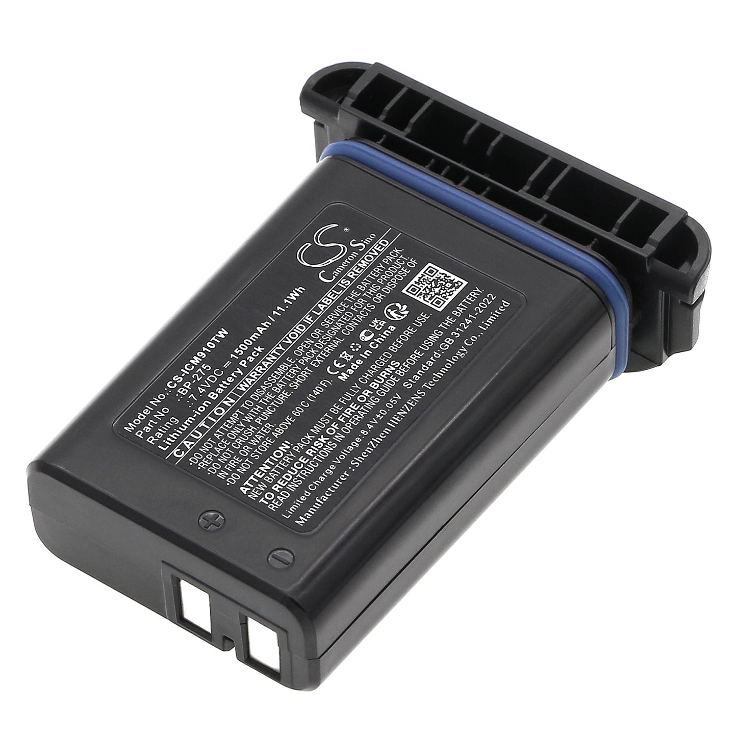 CS-ICM910TW Replacement Battery – Compatible with IC-M91D, IC-M92D