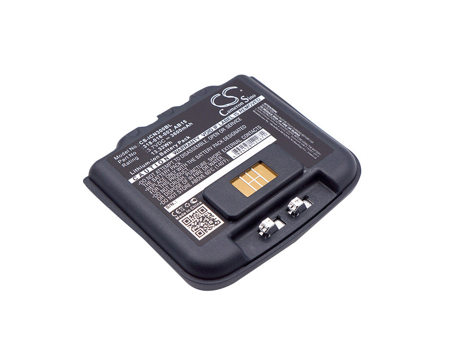 3.7V 3600mAh/13.32Wh Li-ion Barcode/Scanner Battery for Intermec