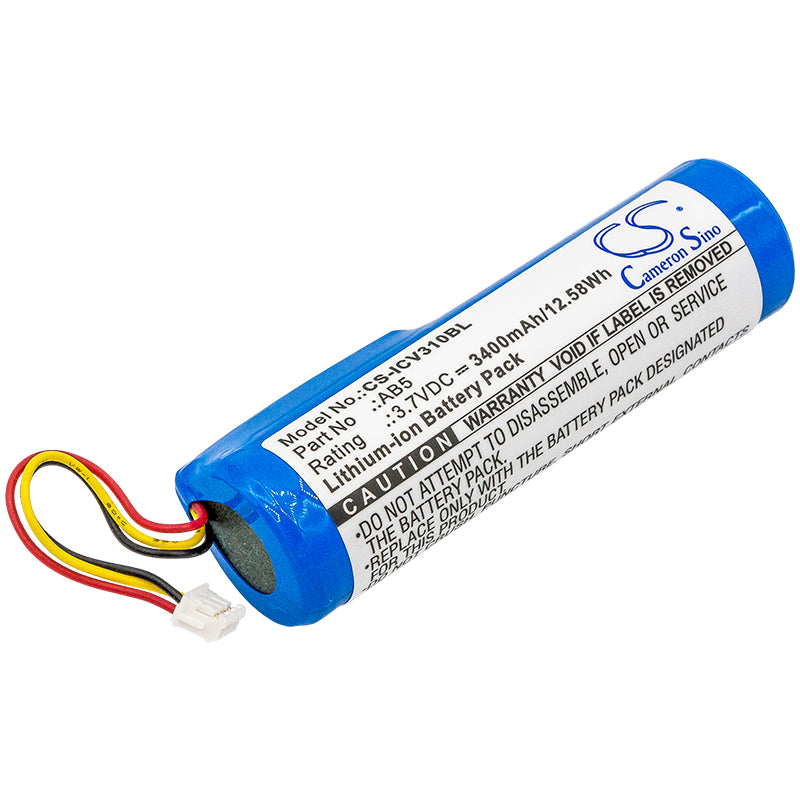 3.7V 3400mAh/12.58Wh Li-ion Barcode/Scanner Battery for Intermec