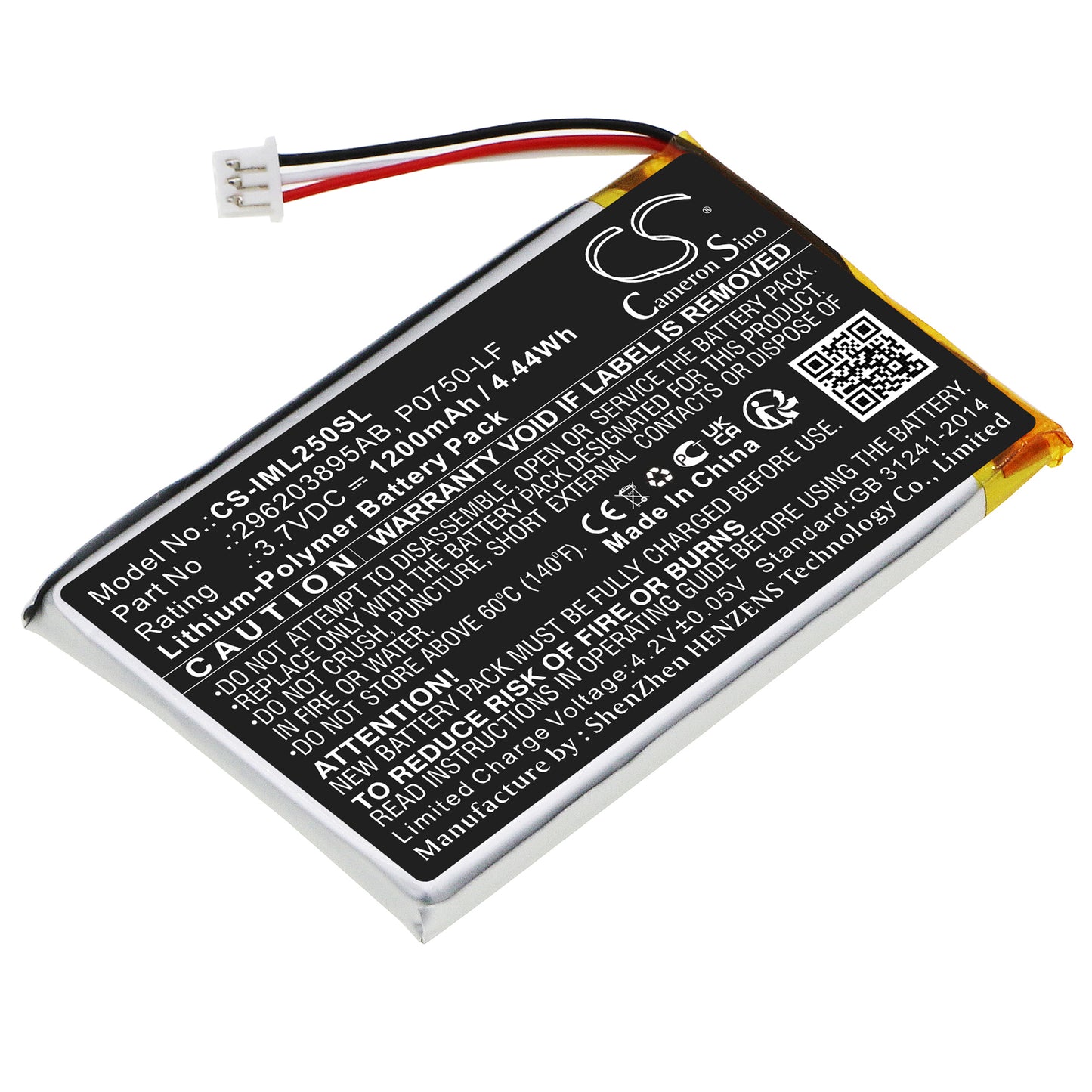 CS-IML250SL Replacement Battery – Compatible with Link 2500