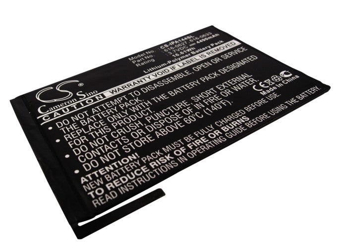 3.7V 4490mAh/16.61Wh Li-Polymer Tablet Battery for Apple