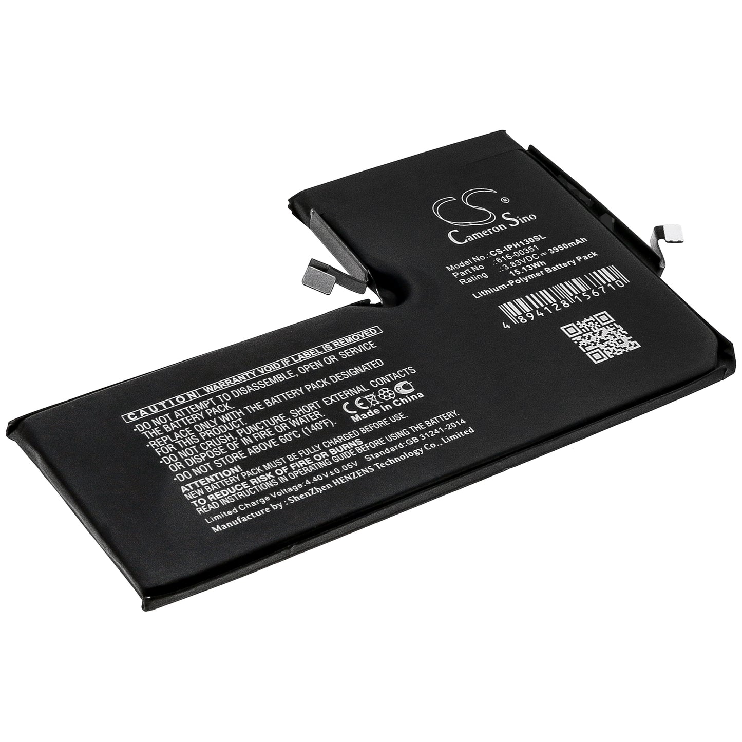 CS-IPH130SL Replacement Battery – Compatible with A2161, A2218, iPhone 11 Pro Max