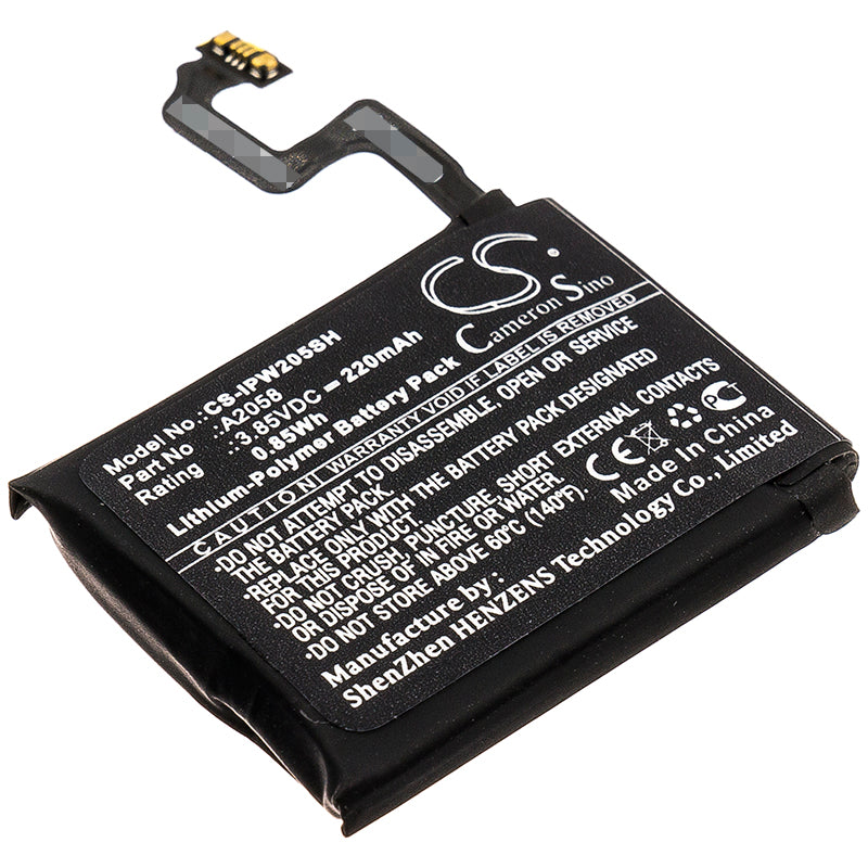 CS-IPW205SH Replacement Battery – Compatible with A1975, A1977, A2007, iWatch Series 4 40mm