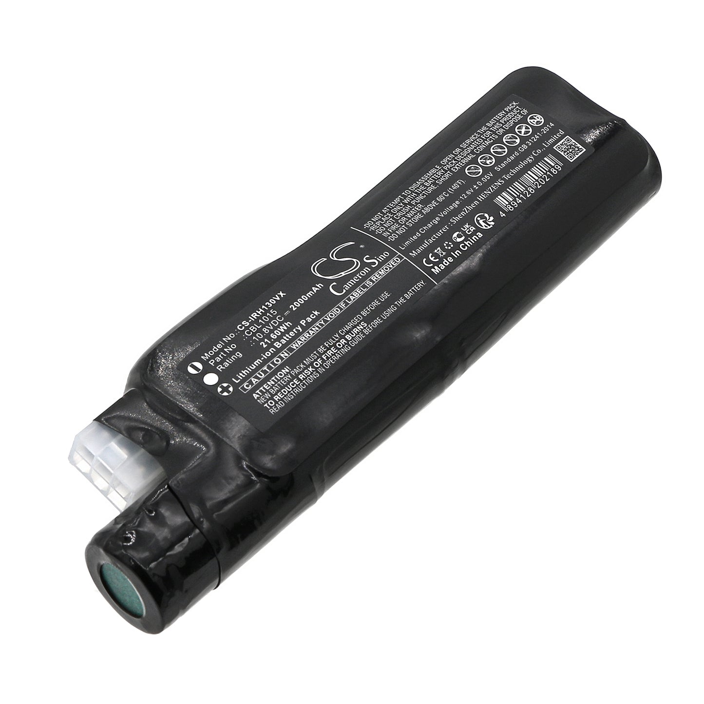 CS-IRH130VX Replacement Battery – Compatible with COHC-1300G, DKC-SLDC1, IC-SLDC1, IC-SLDC1C, IC-SLDC2, IC-SLDC4, IC-SLDC4E, IC-SLDC7, IC-SLDC8, IC-SLDC8-W, IC-SLDCP6, IC-SLDCP6-N, KIC-SLDC4, KIC-SLDC7, KIC-SLDCP6, KSC-1300G, YIC-SLDC4