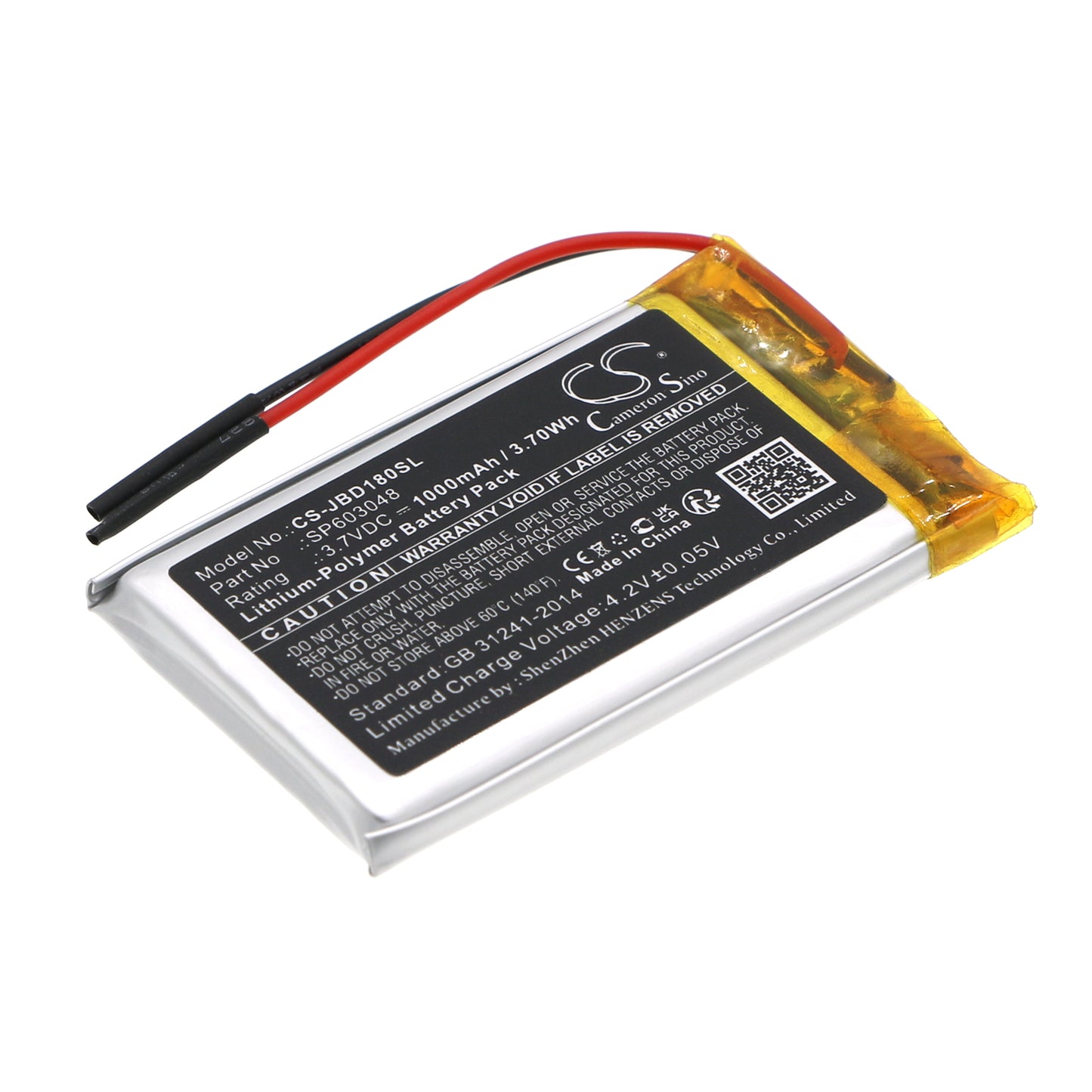 CS-JBD180SL Replacement Battery – Compatible with SD-18, SD-21
